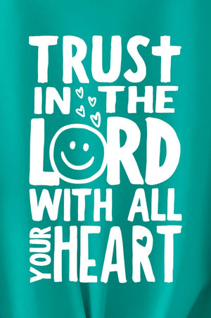 Trust In The Lord Happy Face Softstyle Adult T-Shirt - Wholesale Accessory Market