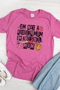 Not A Regular Mom Baseball Mom Softstyle Adult T-Shirt - Wholesale Accessory Market