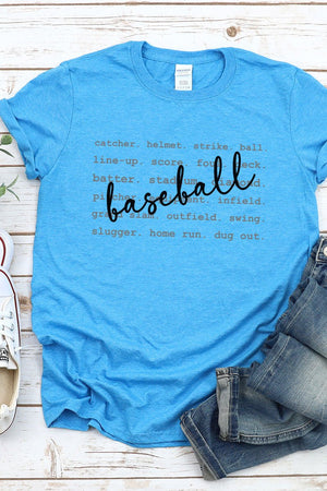 Baseball All The Things Softstyle Adult T-Shirt - Wholesale Accessory Market