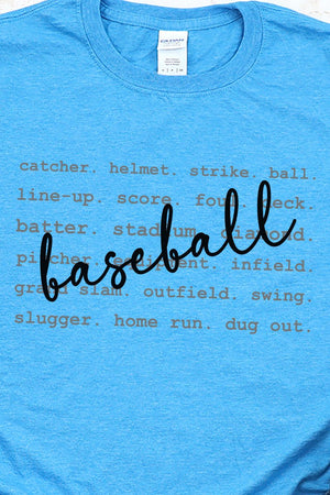 Baseball All The Things Softstyle Adult T-Shirt - Wholesale Accessory Market