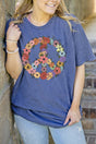 Flower Peace Vintage T-Shirt - Wholesale Accessory Market