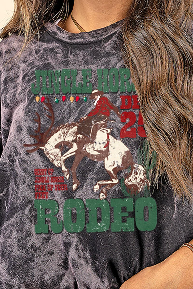 Jingle Horses Rodeo Vintage T-Shirt - Wholesale Accessory Market