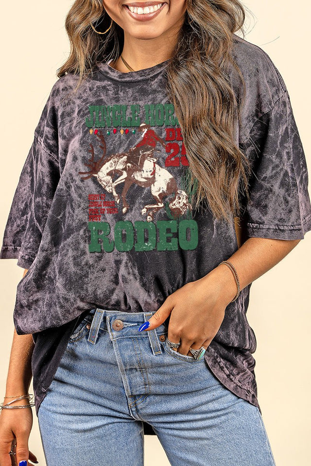 Jingle Horses Rodeo Vintage T-Shirt - Wholesale Accessory Market