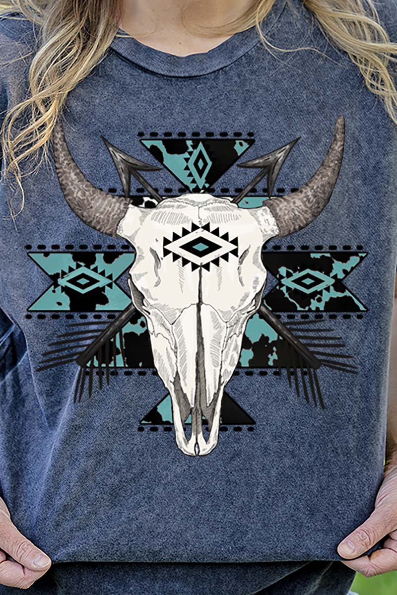 Stampede Skull Vintage T-Shirt - Wholesale Accessory Market