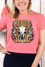 Rebel Soul Steer Women's Soft-Tek Blend Crop T-Shirt - Wholesale Accessory Market