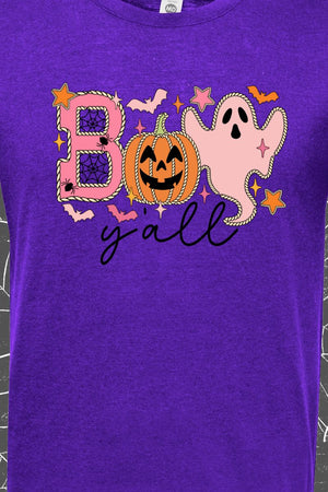 Youth Roping Boo Y'all Soft-Tek Blend T-Shirt - Wholesale Accessory Market