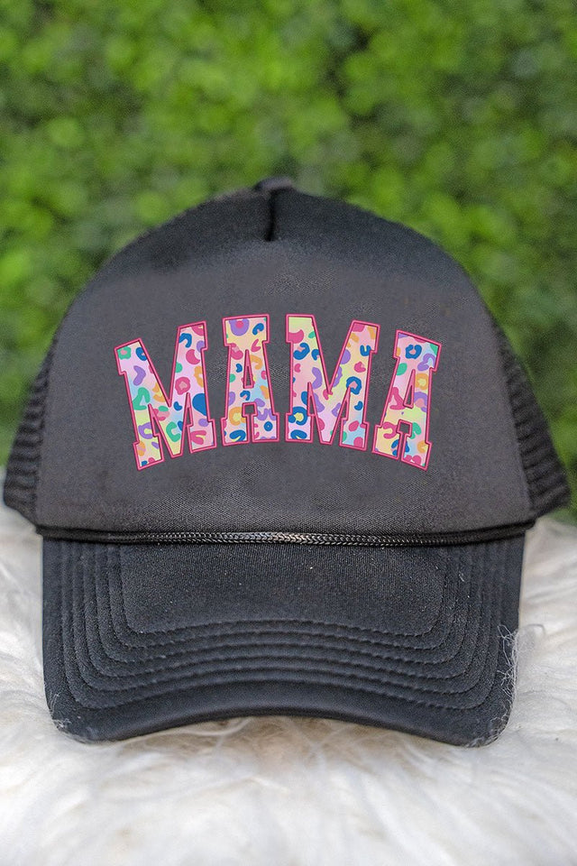 Cheetah Vibes Mama Foam Mesh Back Trucker Cap - Wholesale Accessory Market