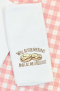 Call Me A Biscuit Waffle Kitchen Towel - Wholesale Accessory Market