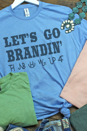 Let's Go Brandin' Unisex Poly-Rich Blend Tee - Wholesale Accessory Market