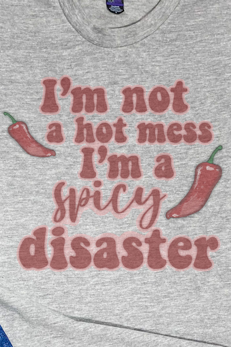 Spicy Disaster Unisex Poly-Rich Blend Tee - Wholesale Accessory Market