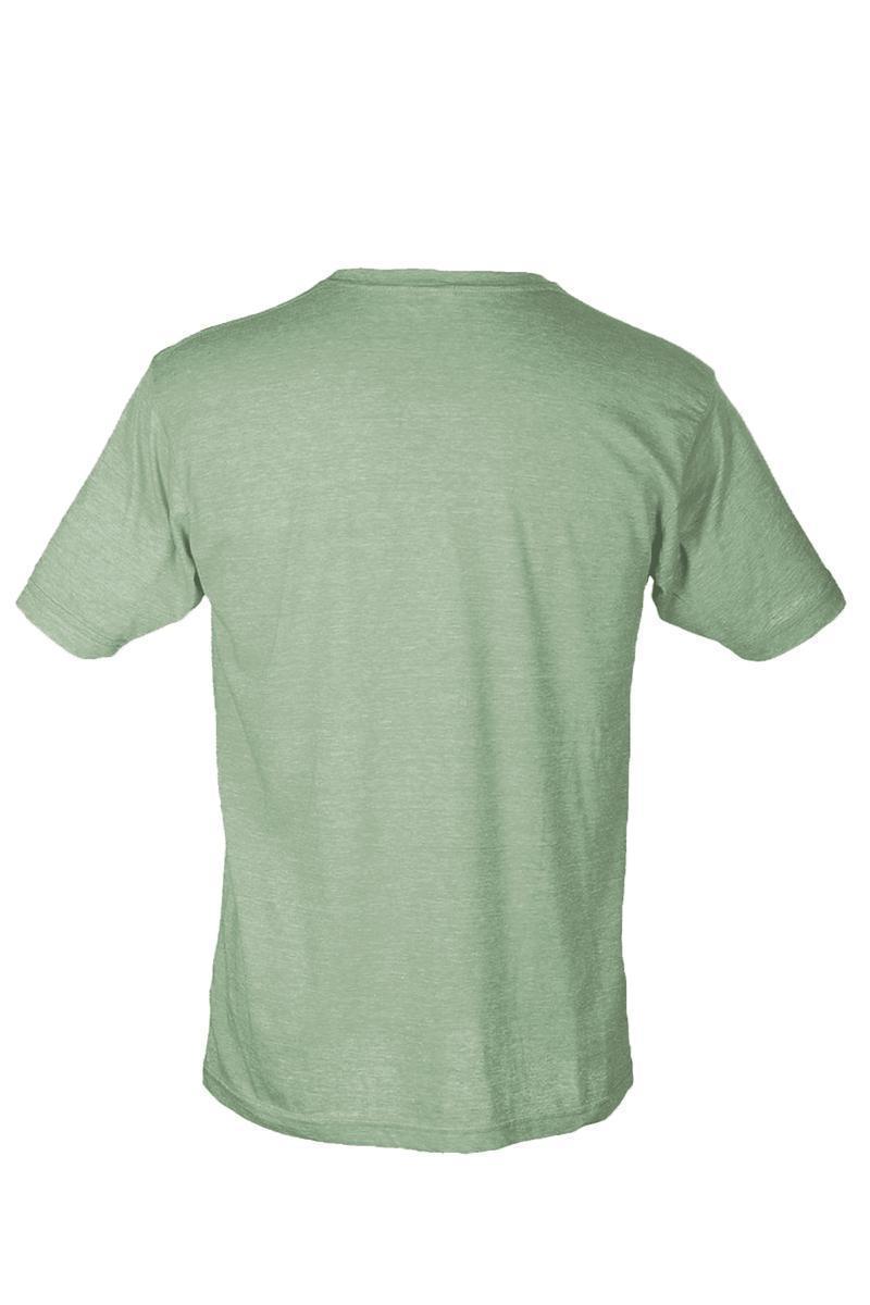 Cheetah Stacked Football Mom Green Unisex Poly-Rich Blend Tee - Wholesale Accessory Market