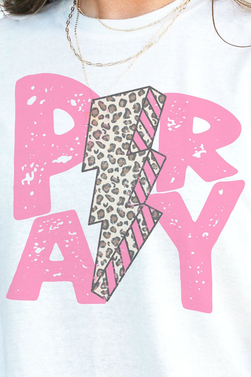 Pray Bolt Unisex Triblend Short Sleeve T-Shirt - Wholesale Accessory Market