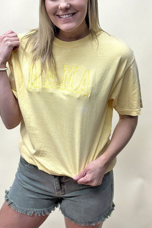 Tone On Tone Mama Adult Ring-Spun Cotton Tee - Wholesale Accessory Market