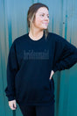 Bridesmaid Puff Vinyl Heavy-weight Crew Sweatshirt - Wholesale Accessory Market