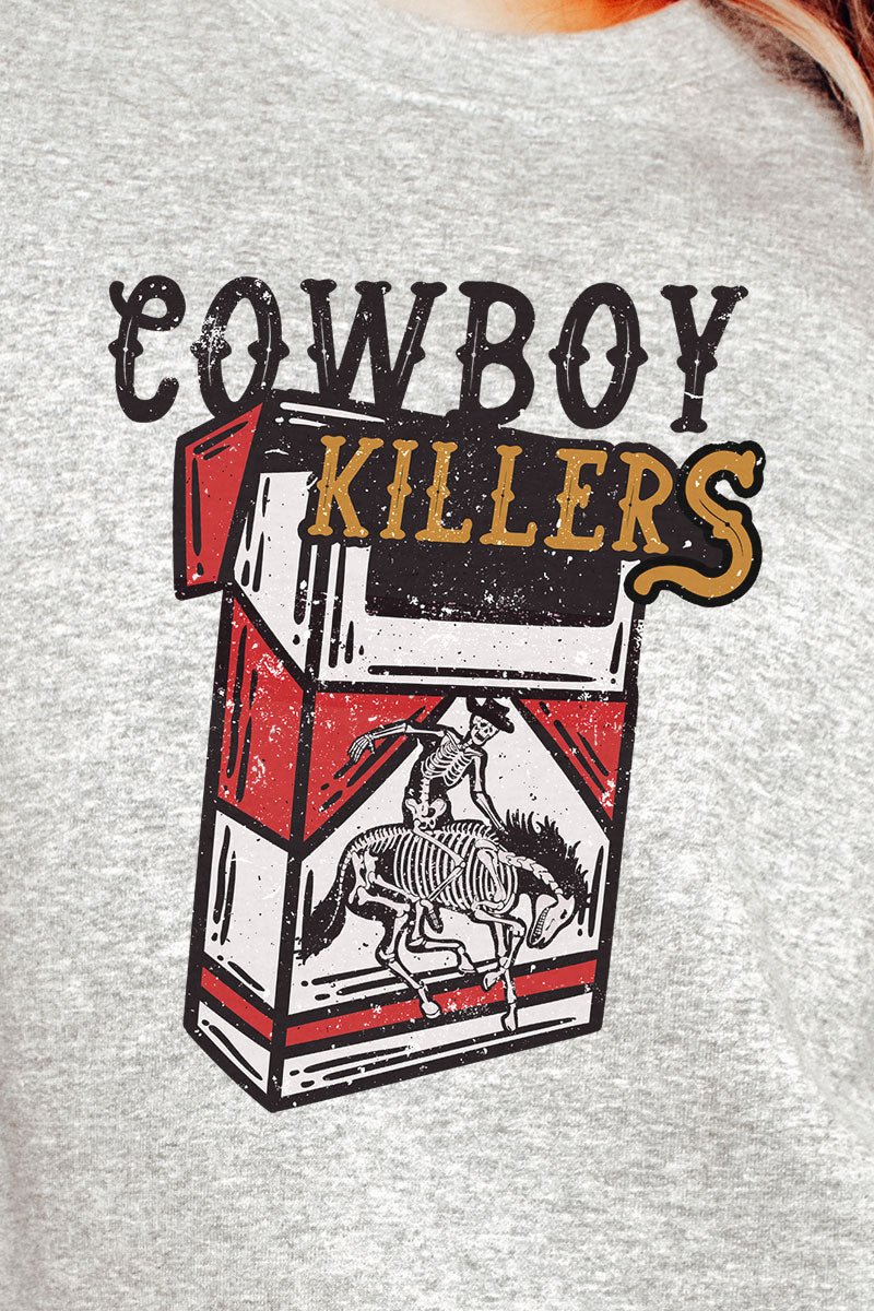 Cowboy Killers Heavy-weight Crew Sweatshirt - Wholesale Accessory Market