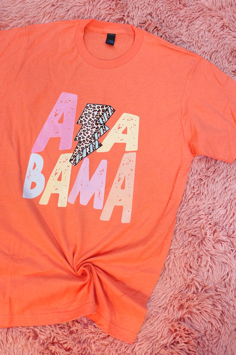 Alabama Bolt Pastel Unisex Blend Tee - Wholesale Accessory Market