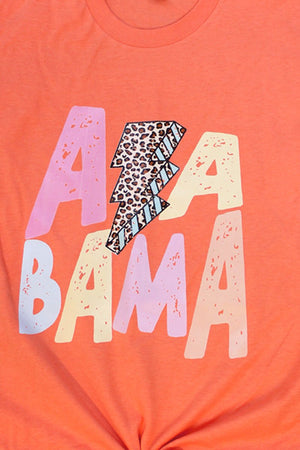 Alabama Bolt Pastel Unisex Blend Tee - Wholesale Accessory Market