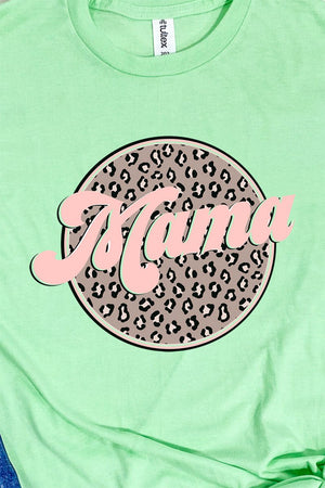 Cheetah Mama Circle Unisex Blend Tee - Wholesale Accessory Market