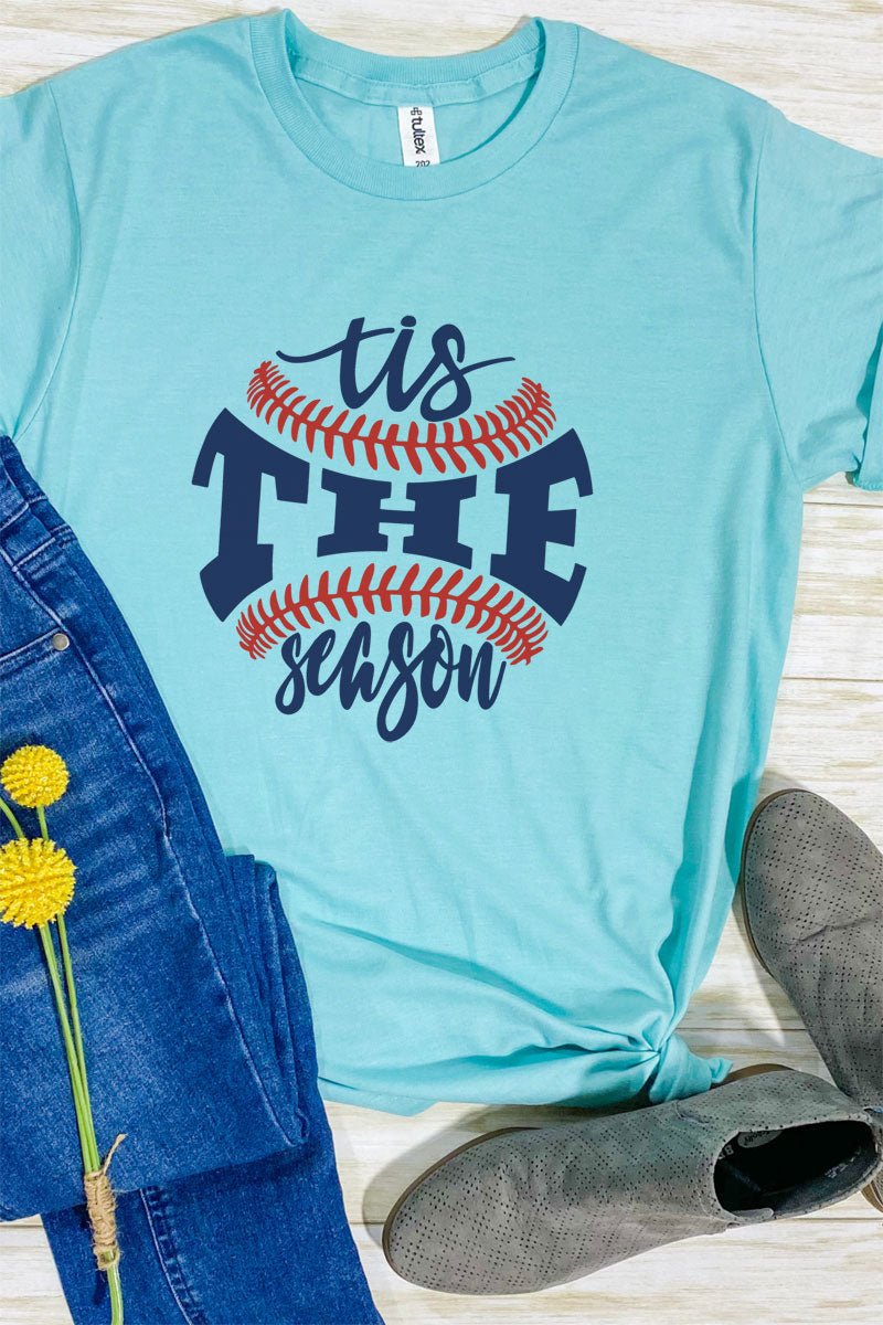 Baseball Shirts Tis the Season Baseball Shirt Baseball Tee 