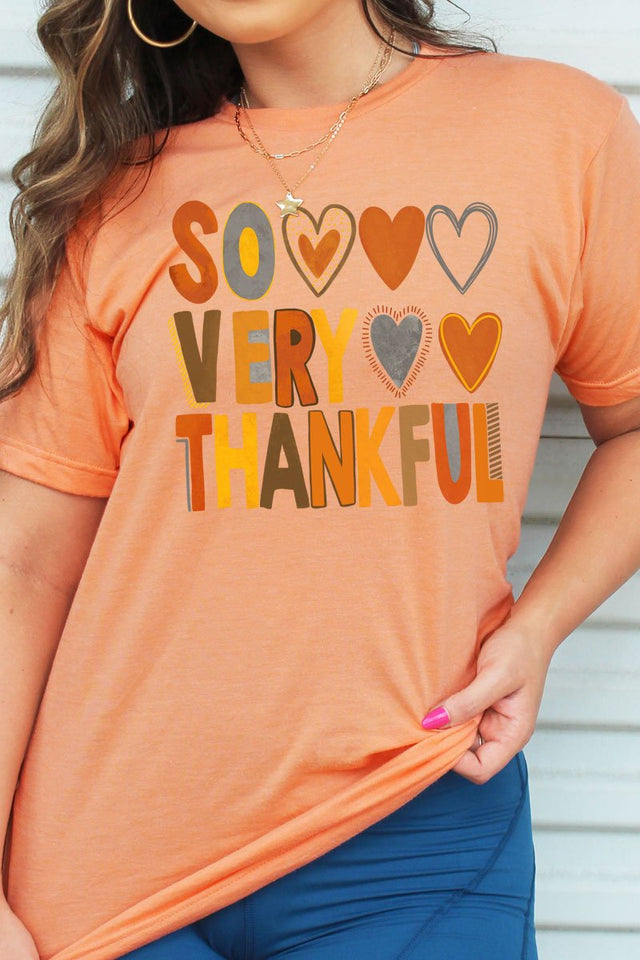 So Very Thankful Unisex Blend Tee - Wholesale Accessory Market