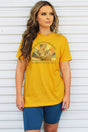 Floral Crazy Cow Unisex Blend Tee - Wholesale Accessory Market