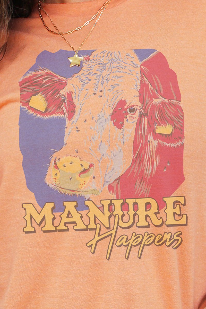 Manure Happens Unisex Blend Tee - Wholesale Accessory Market