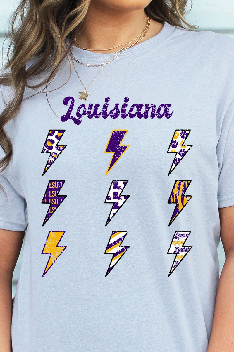 Triple Strike LSU Unisex Blend Tee - Wholesale Accessory Market