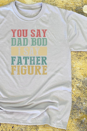 Dad Bod Father Figure Unisex Dri-Power Poly Tee - Wholesale Accessory Market