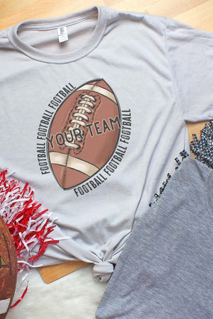 Football Pride-Your Team Unisex Dri-Power Poly Tee - Wholesale Accessory Market