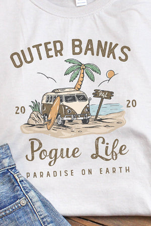 Pogue Life Paradise Unisex Dri-Power Poly Tee - Wholesale Accessory Market