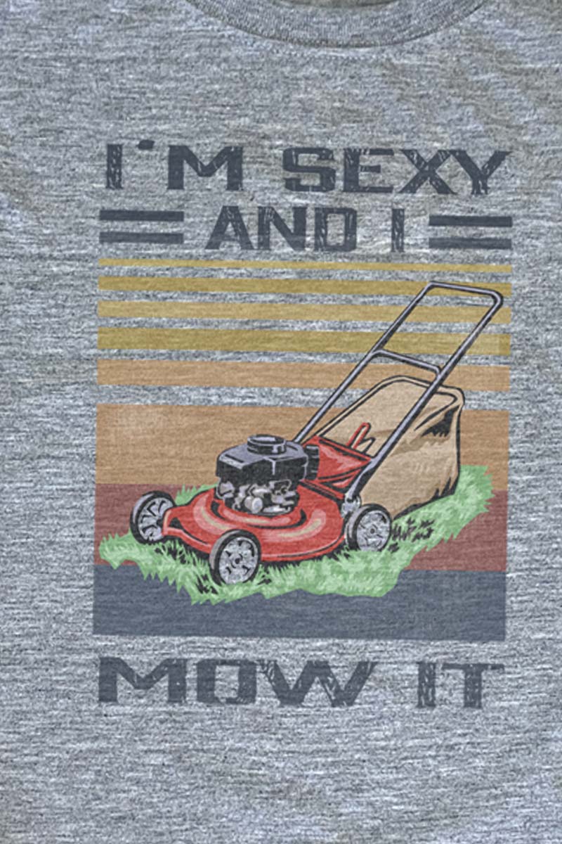 Sexy & I Mow It Unisex Dri-Power Poly Tee - Wholesale Accessory Market