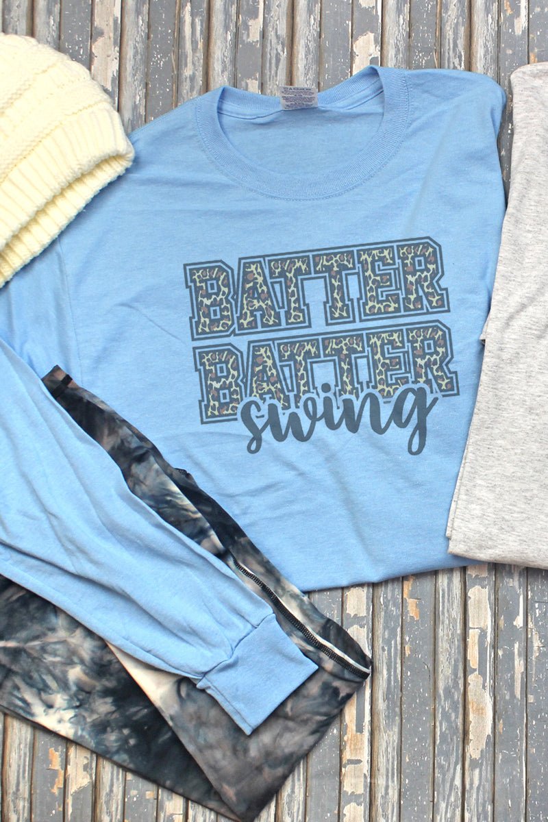 Batter Batter Swing Unisex Dri-Power Long-Sleeve 50/50 Tee - Wholesale Accessory Market