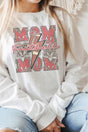 Cheetah Stacked Football Mom Red Unisex Dri-Power Long-Sleeve 50/50 Tee - Wholesale Accessory Market