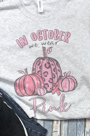 In October We Wear Pink Unisex Dri-Power Long-Sleeve 50/50 Tee - Wholesale Accessory Market