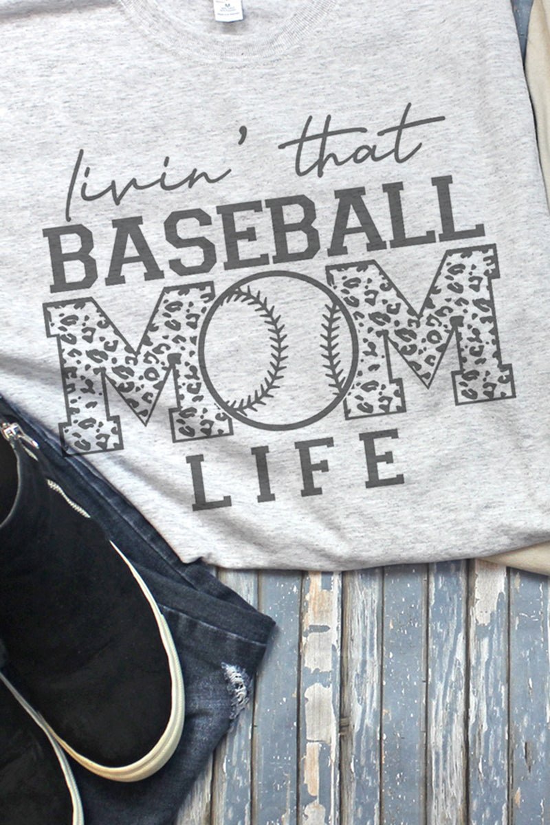 Livin' That Baseball Mom Life Unisex Dri-Power Long-Sleeve 50/50 Tee - Wholesale Accessory Market