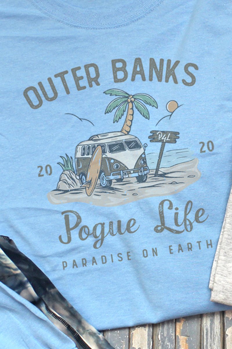 Pogue Life Paradise Unisex Dri-Power Long-Sleeve 50/50 Tee - Wholesale Accessory Market