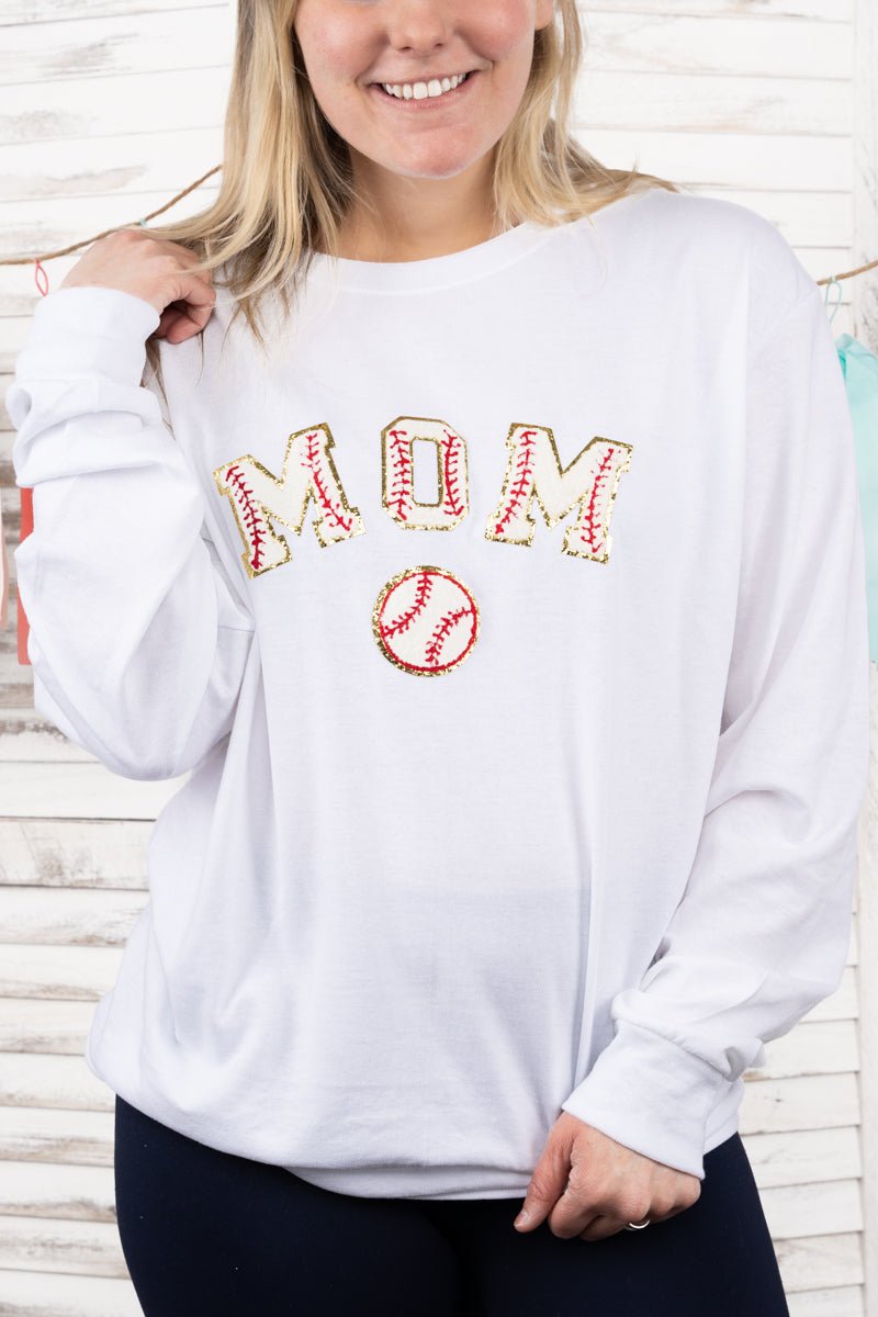 Baseball Chenille T-Shirt