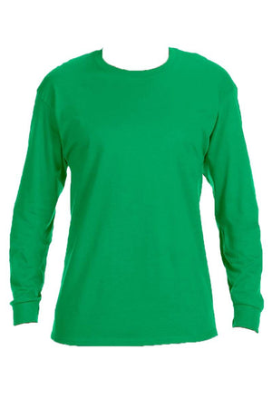 Baseball Vibes Puff Vinyl Unisex Dri-Power Long-Sleeve 50/50 Tee - Wholesale Accessory Market