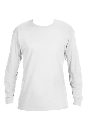 Baseball Vibes Puff Vinyl Unisex Dri-Power Long-Sleeve 50/50 Tee - Wholesale Accessory Market