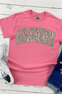 Arched Grammy Leopard Dri-Power 50/50 Tee - Wholesale Accessory Market