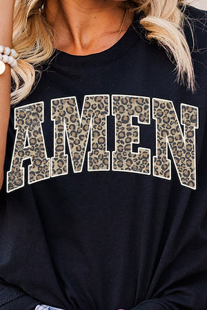 Arched Amen Leopard Dri-Power 50/50 Tee - Wholesale Accessory Market