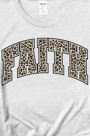 Arched Faith Leopard Dri-Power 50/50 Tee - Wholesale Accessory Market