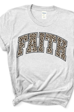 Arched Faith Leopard Dri-Power 50/50 Tee - Wholesale Accessory Market