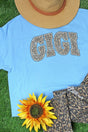 Arched Gigi Leopard Dri-Power 50/50 Tee - Wholesale Accessory Market