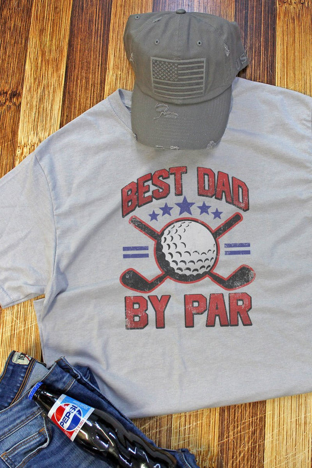 Best Dad By Par Dri-Power 50/50 Tee - Wholesale Accessory Market