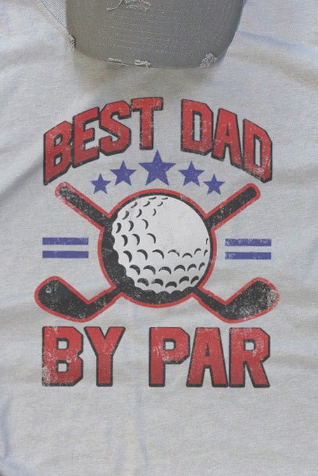 Best Dad By Par Dri-Power 50/50 Tee - Wholesale Accessory Market