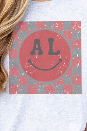 Checkerboard Happy AL Dri-Power 50/50 Tee - Wholesale Accessory Market