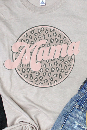 Cheetah Mama Circle Unisex Dri-Power 50/50 Tee - Wholesale Accessory Market