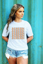 Distressed Stacked Auburn Dri-Power 50/50 Tee - Wholesale Accessory Market