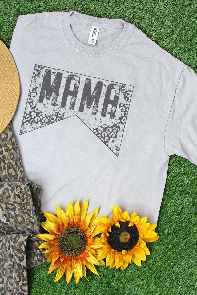 Grunge Leopard Mama Dri-Power 50/50 Tee - Wholesale Accessory Market